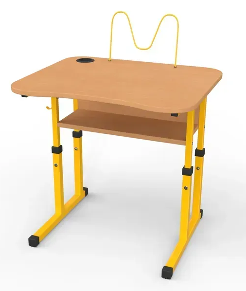 Стіл учнівський одномісний №3-6 /700х500 МФ Вересень